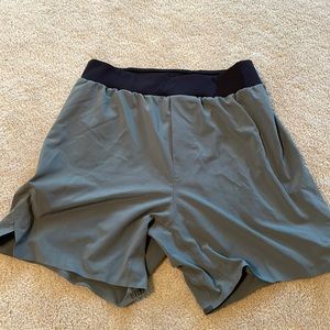 Mens Lululemon lined shorts